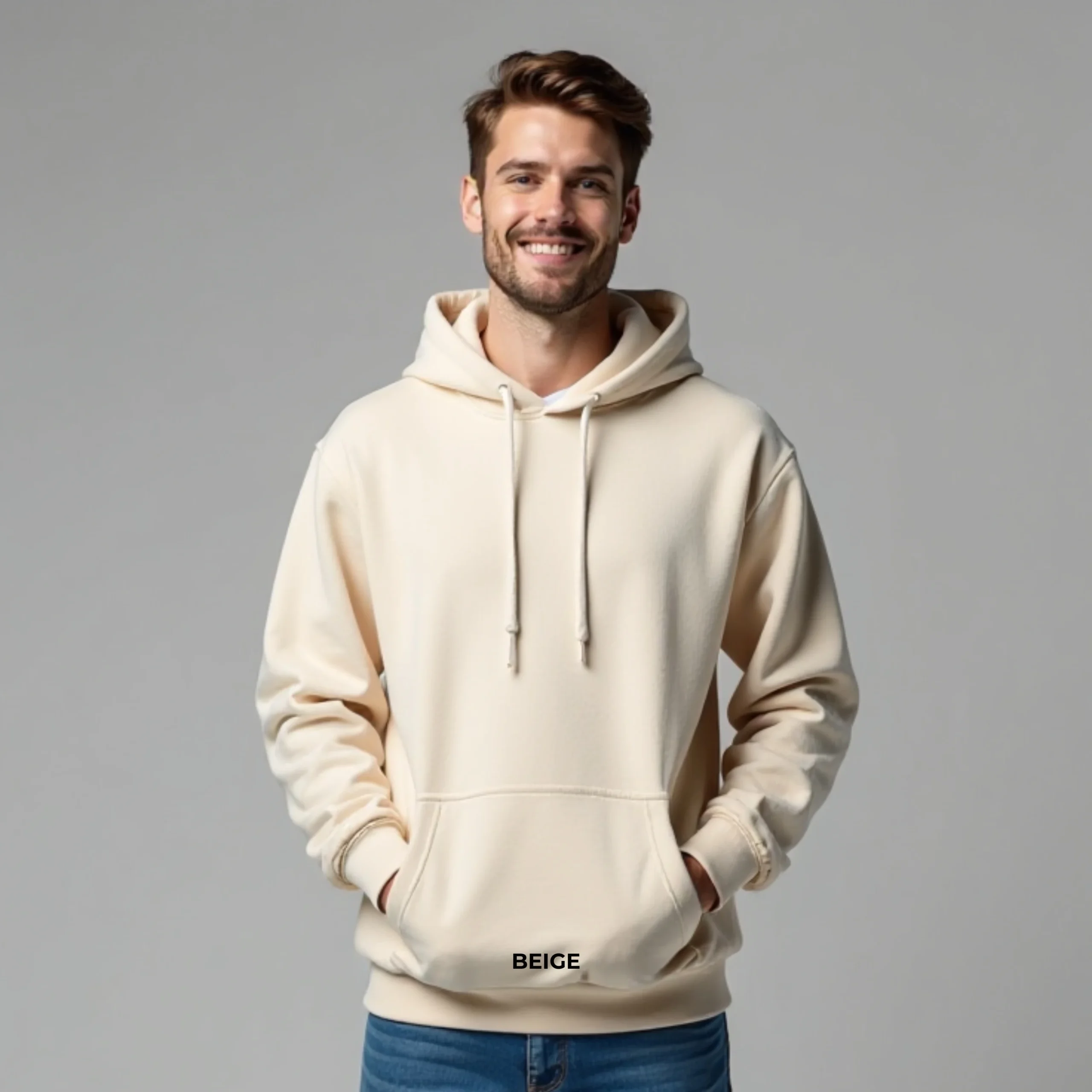 Fleece oversized pullover hoodies - Image 2