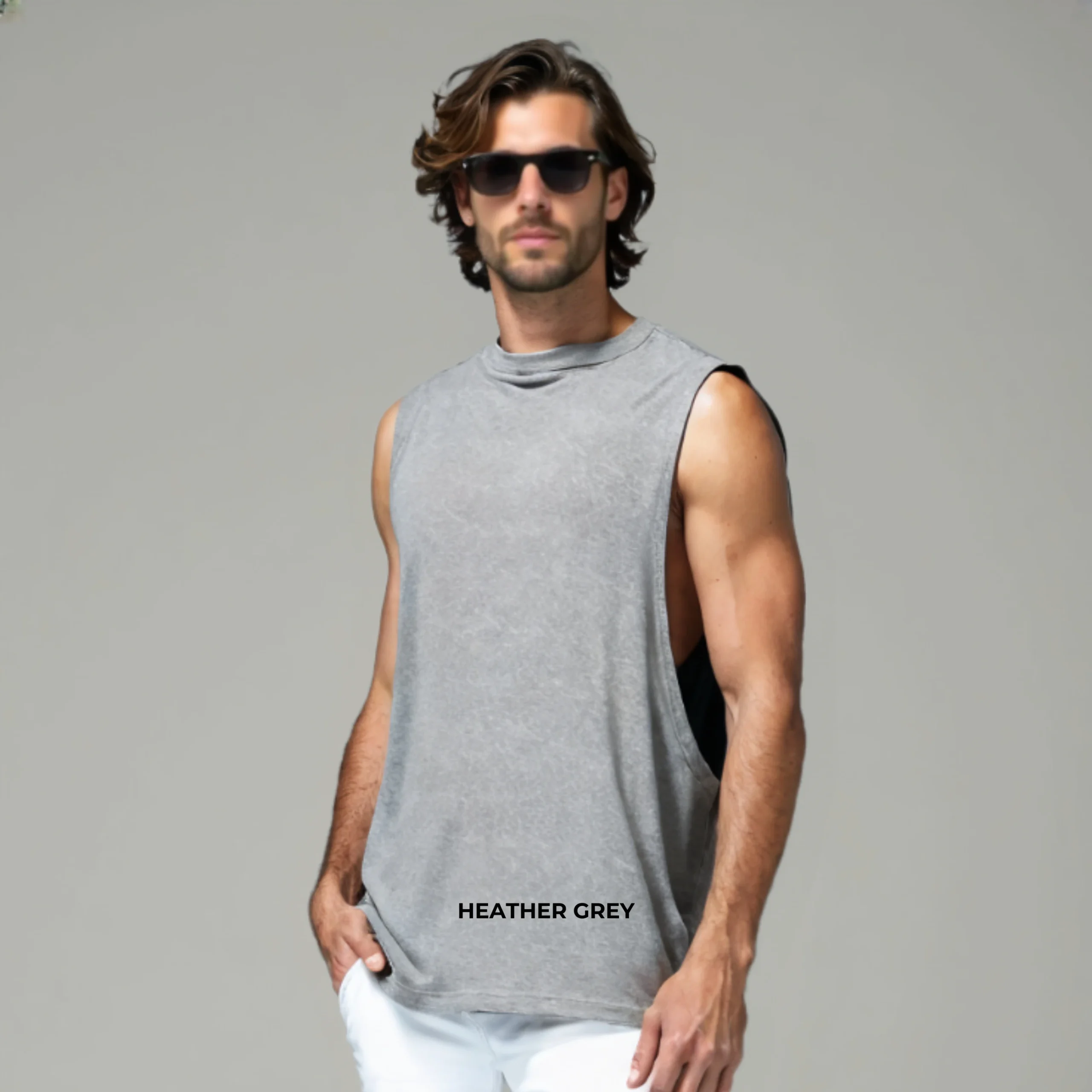 Long Arm Hole Top Tank - Image 10