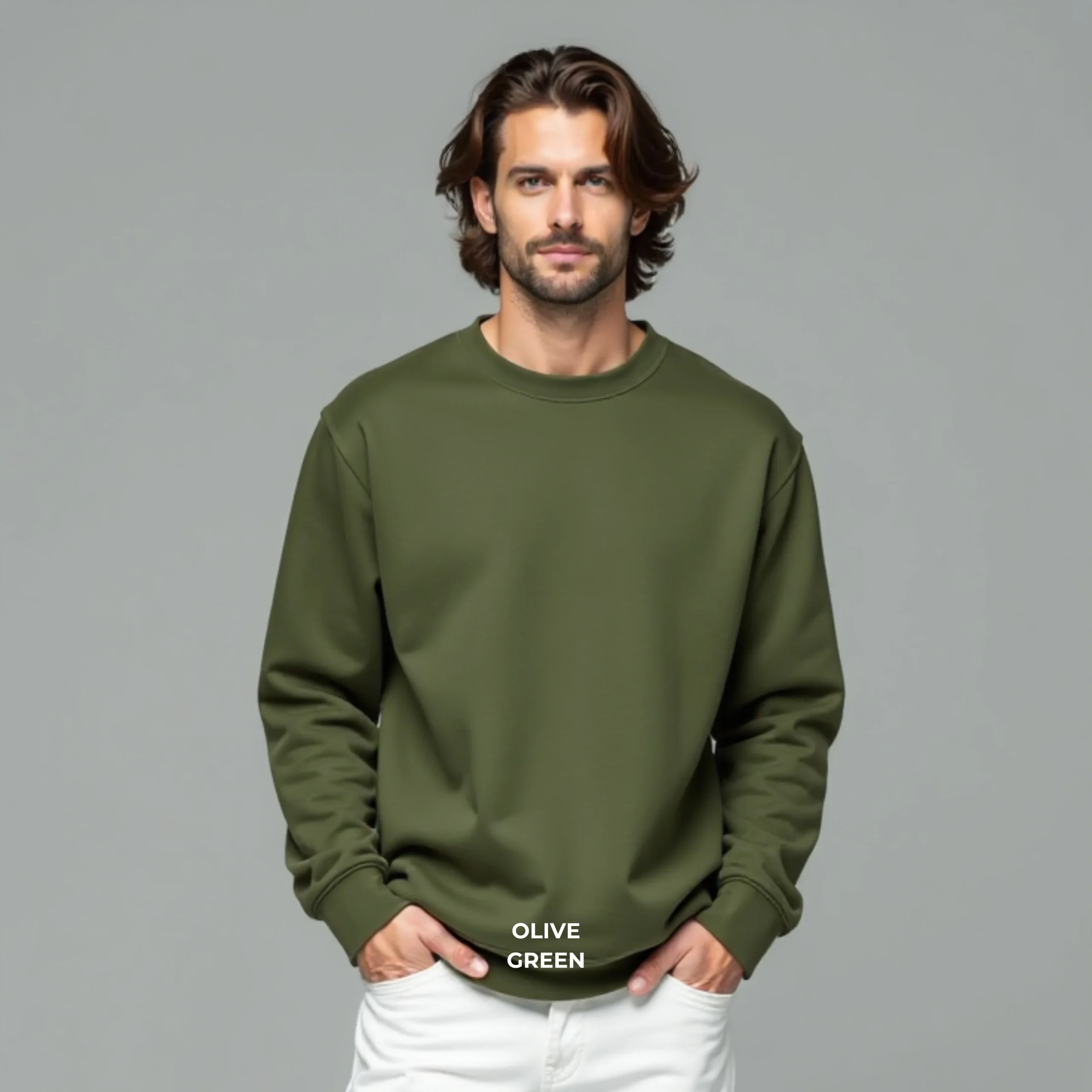 Oversized Fleece Sweat Shirt - Image 10