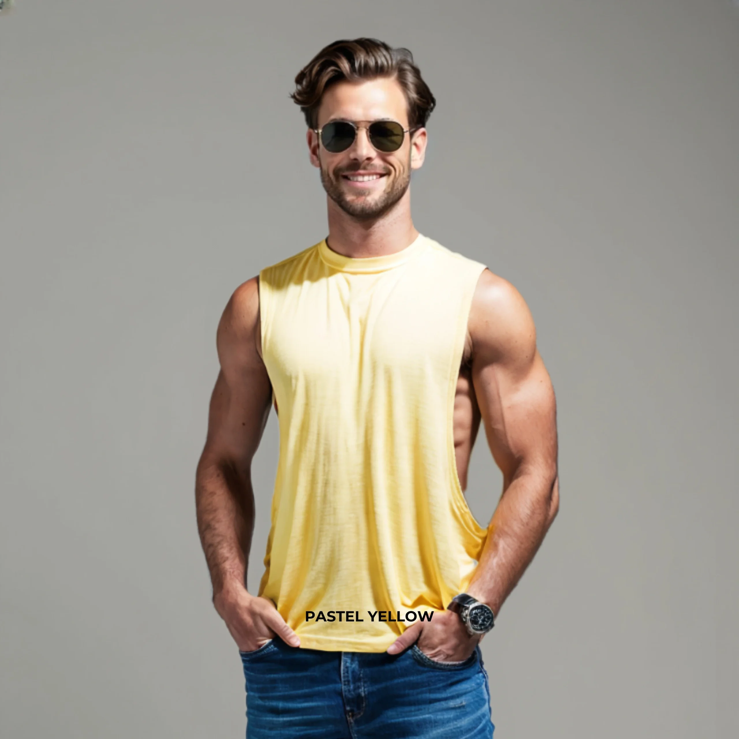Long Arm Hole Top Tank - Image 11