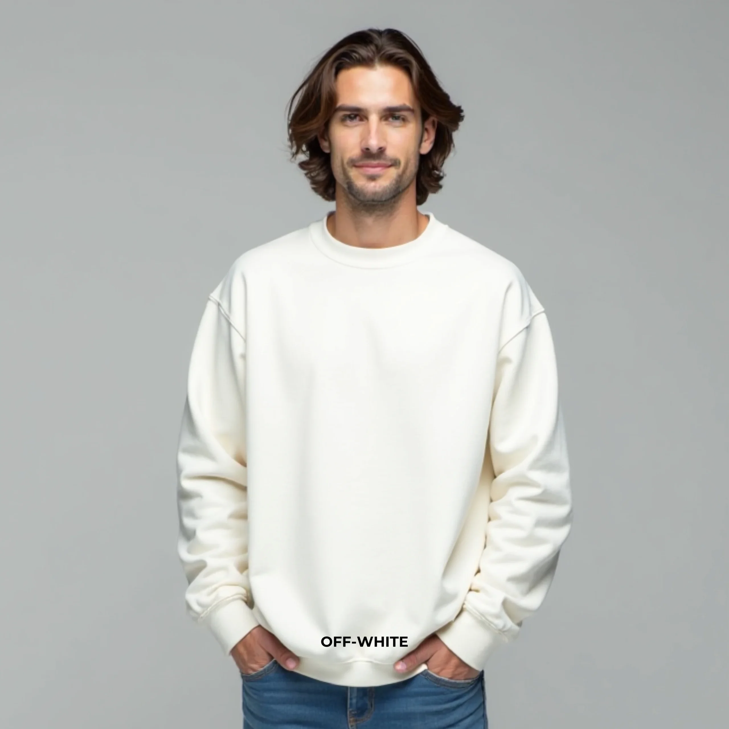 Oversized Fleece Sweat Shirt - Image 11