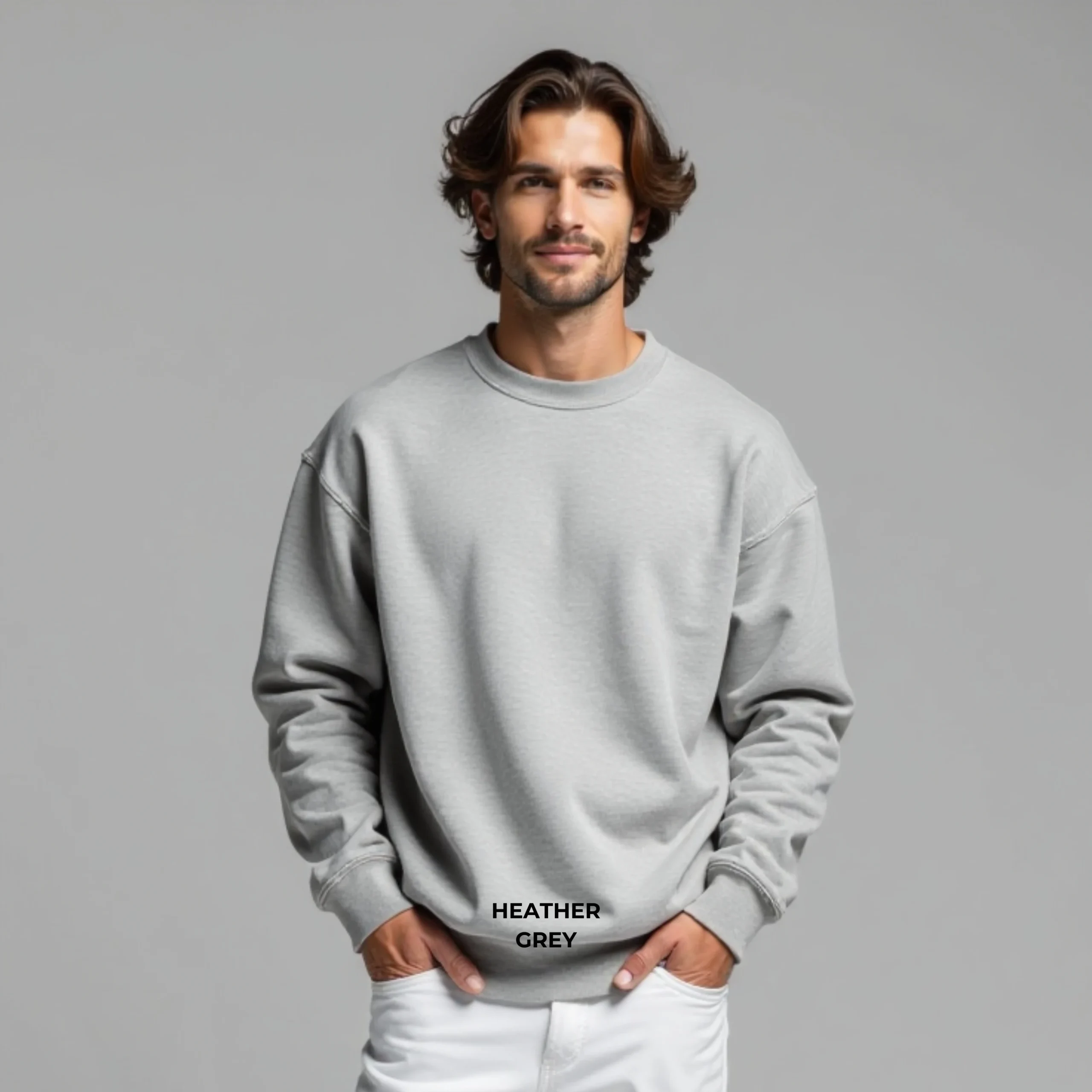 Oversized Fleece Sweat Shirt - Image 13
