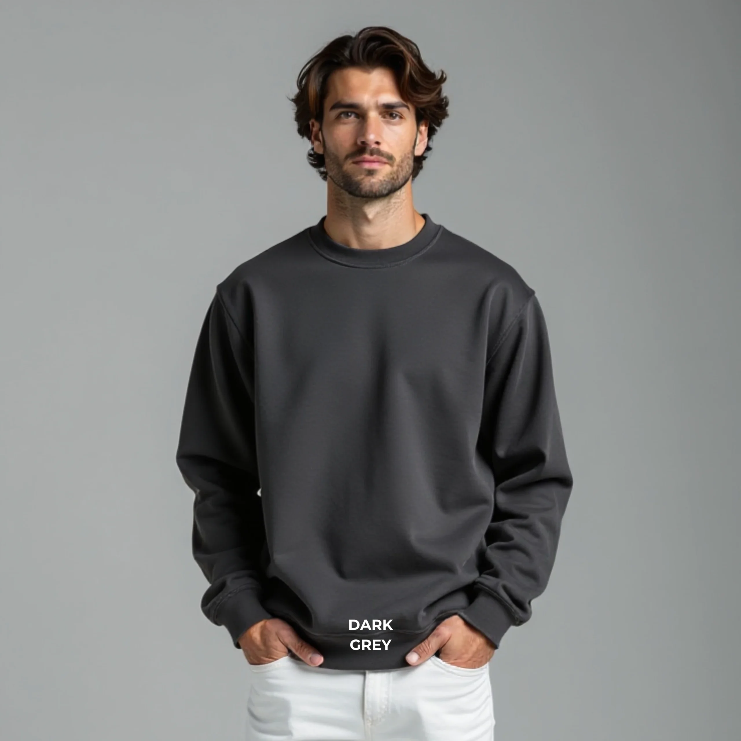 Oversized Fleece Sweat Shirt - Image 14