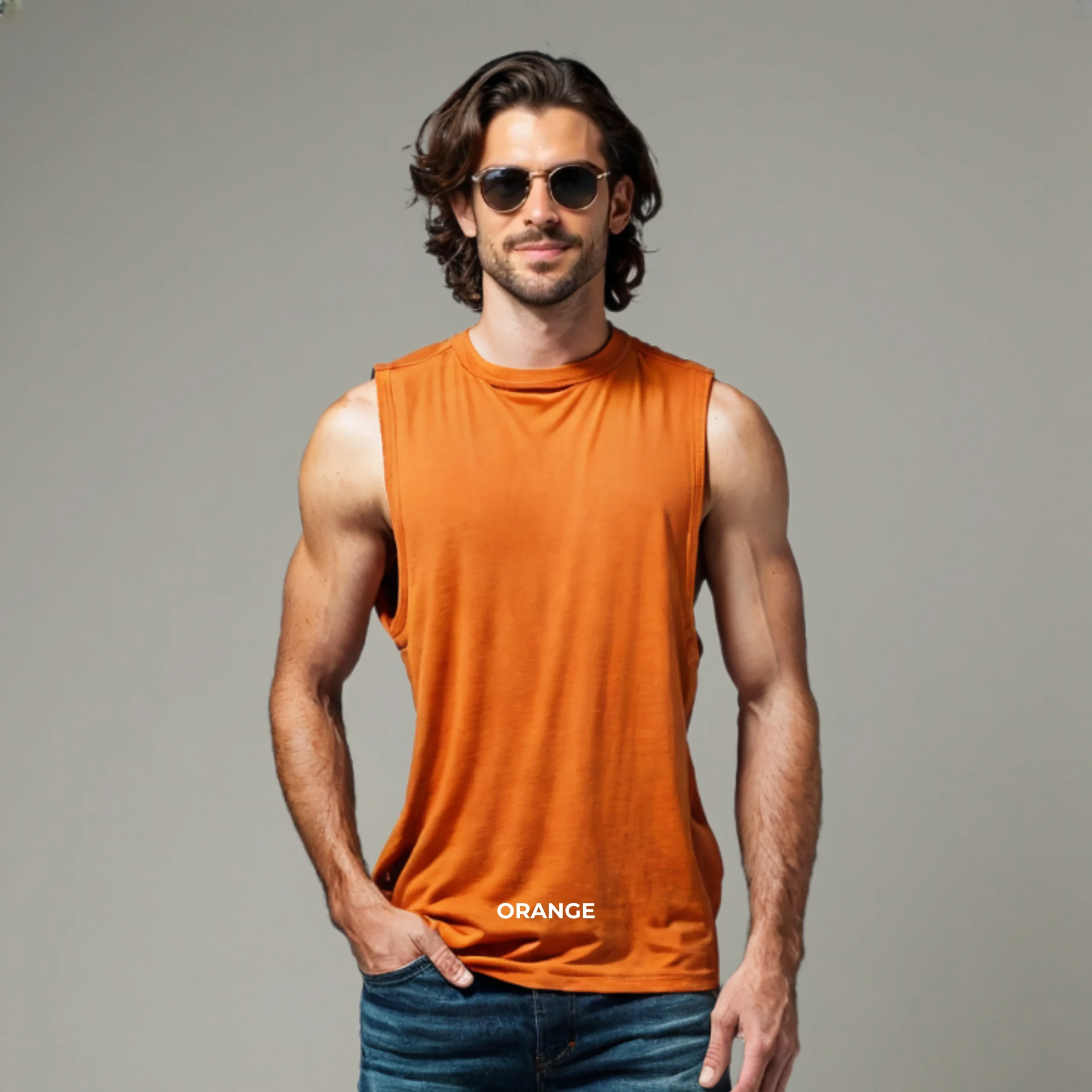 Long Arm Hole Top Tank - Image 15