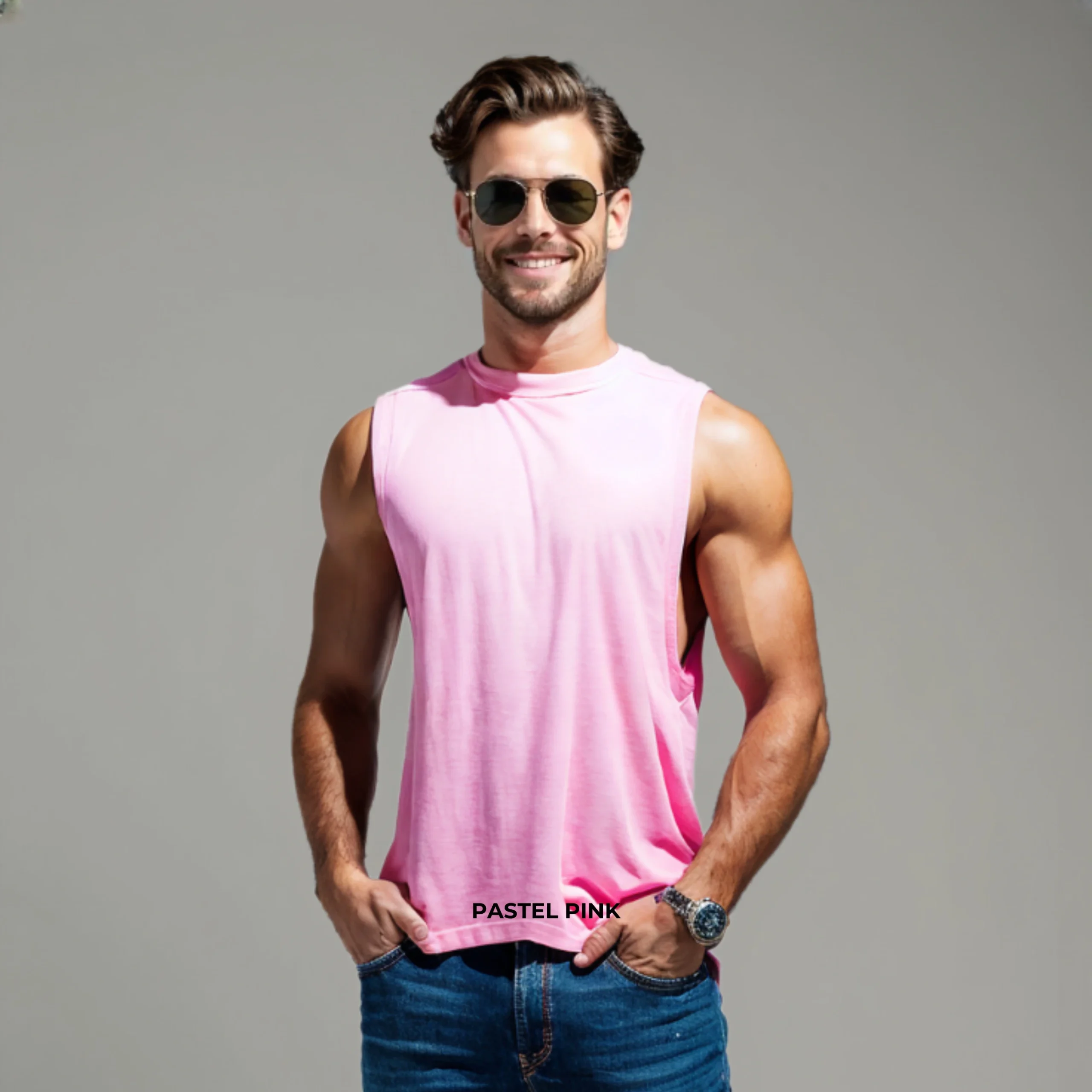 Long Arm Hole Top Tank - Image 16