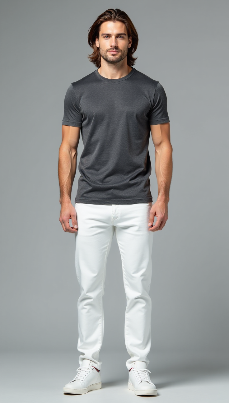 Triblend Men T-shirt Round Neck (Wrong) - Image 6