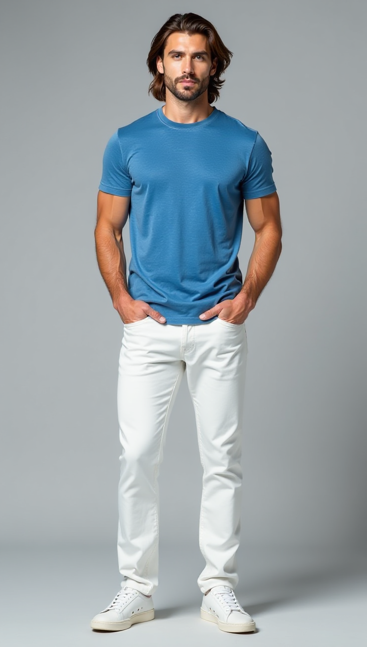 Triblend Men T-shirt Round Neck (Wrong) - Image 8
