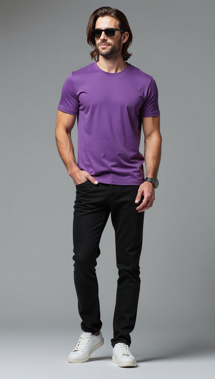 Triblend Men T-shirt Round Neck (Wrong) - Image 11
