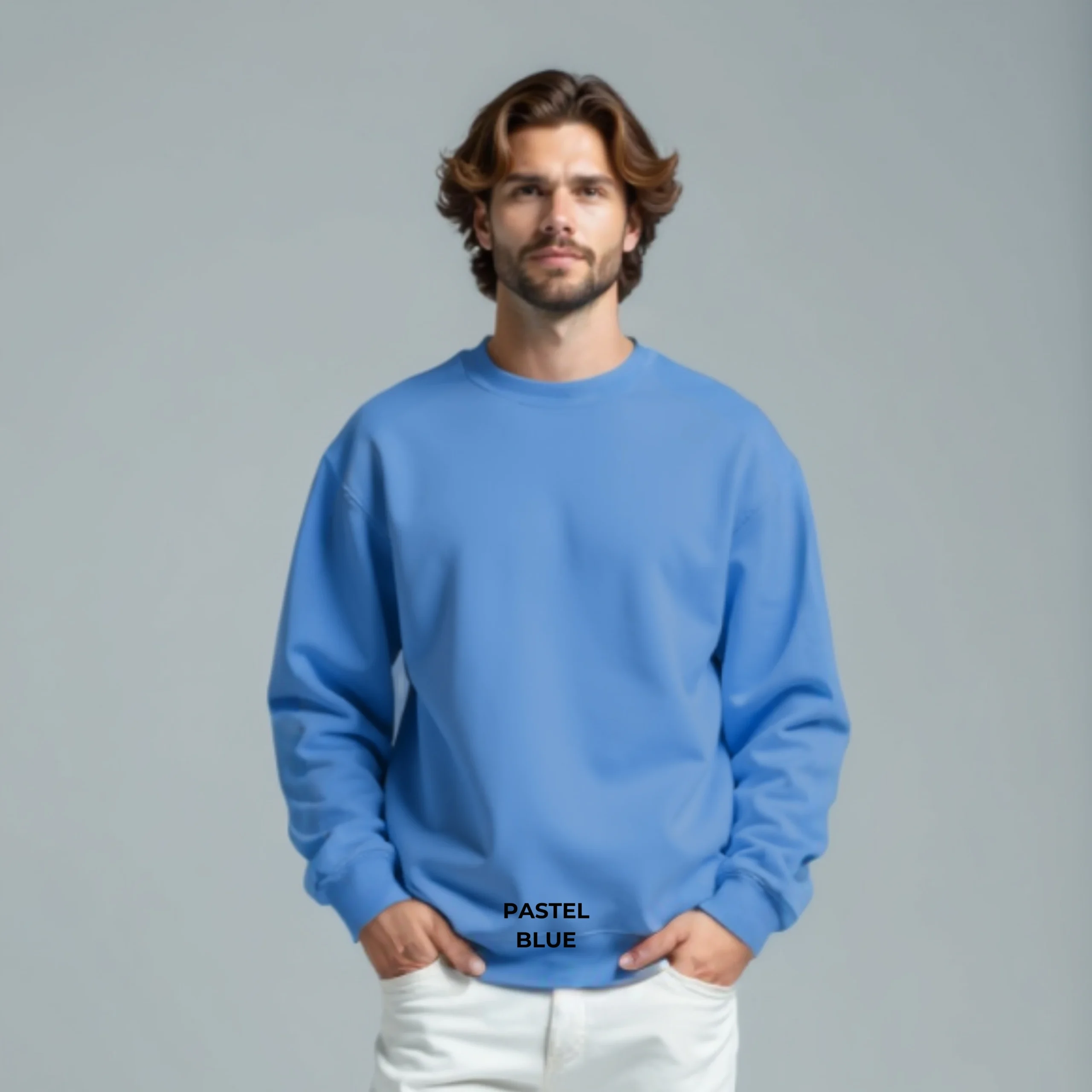 Oversized Fleece Sweat Shirt - Image 19