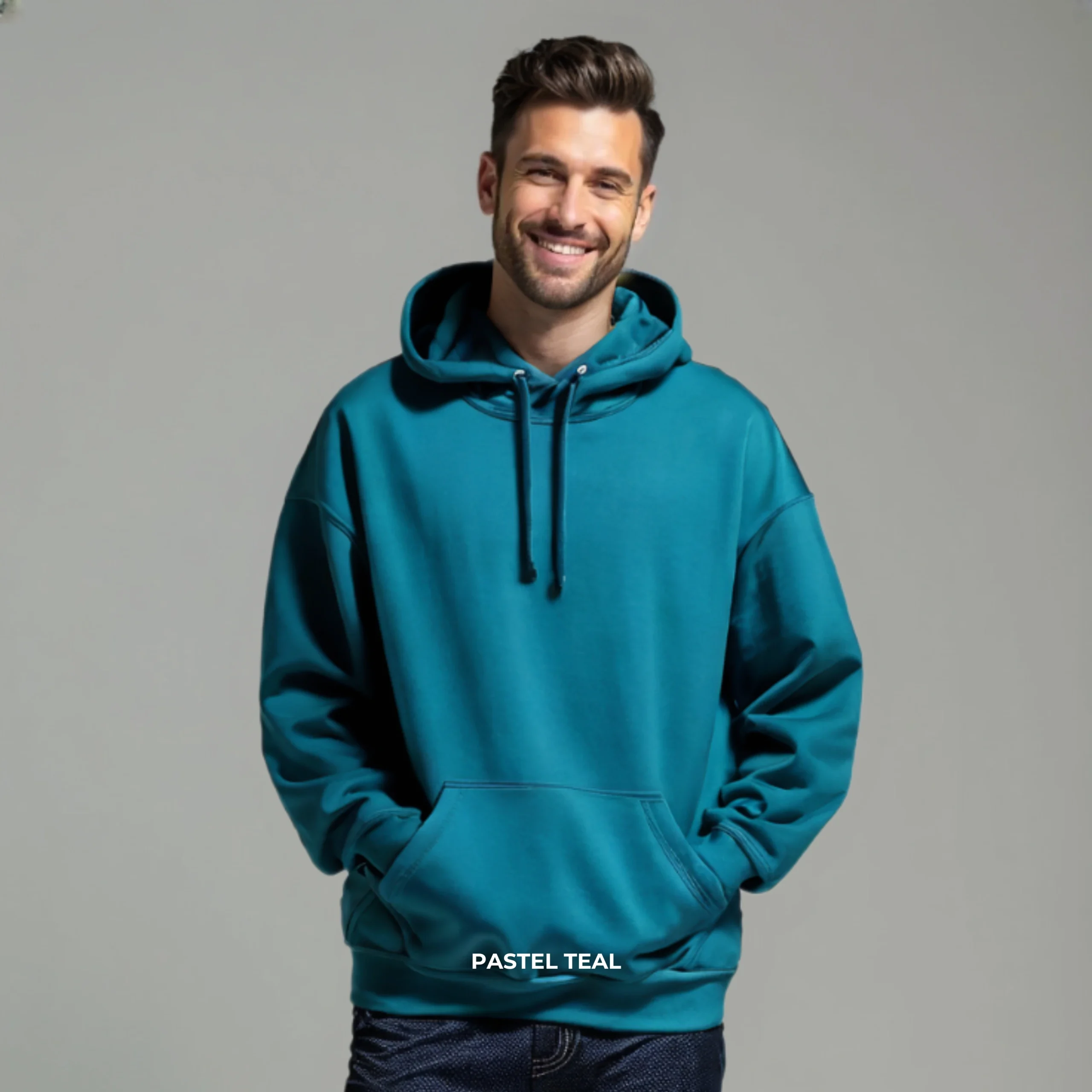Fleece oversized pullover hoodies - Image 4