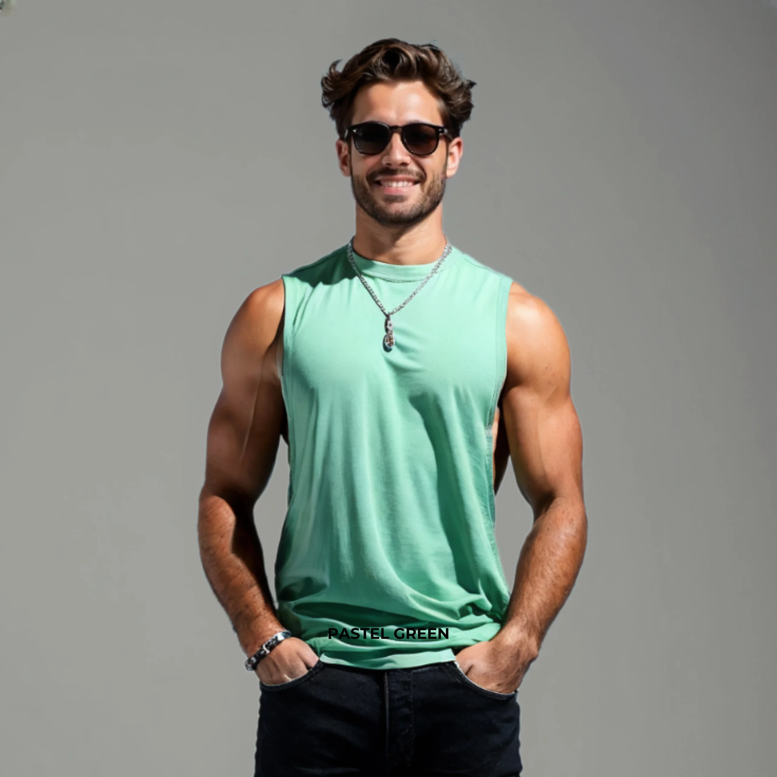 Long Arm Hole Top Tank - Image 21