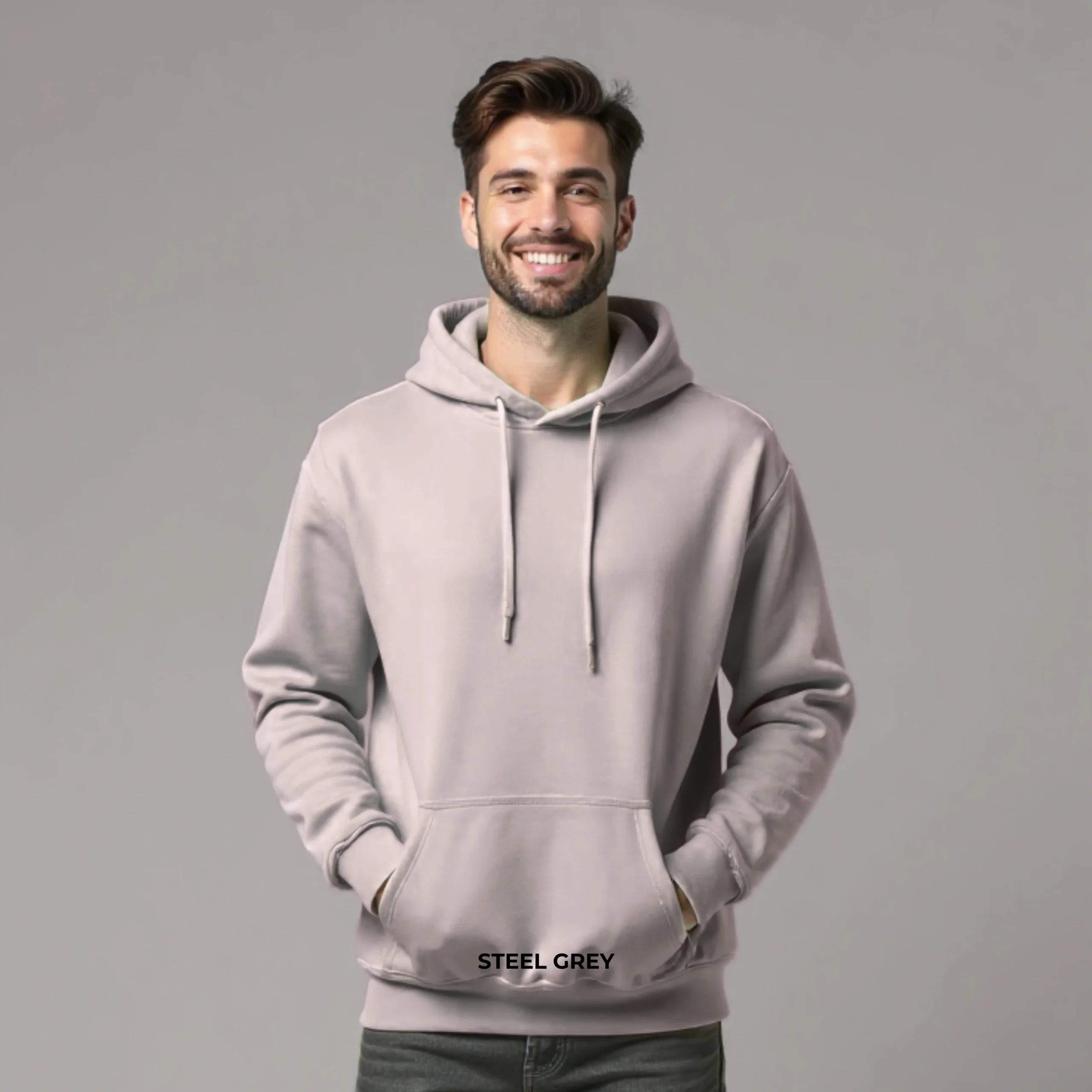 Fleece oversized pullover hoodies - Image 3