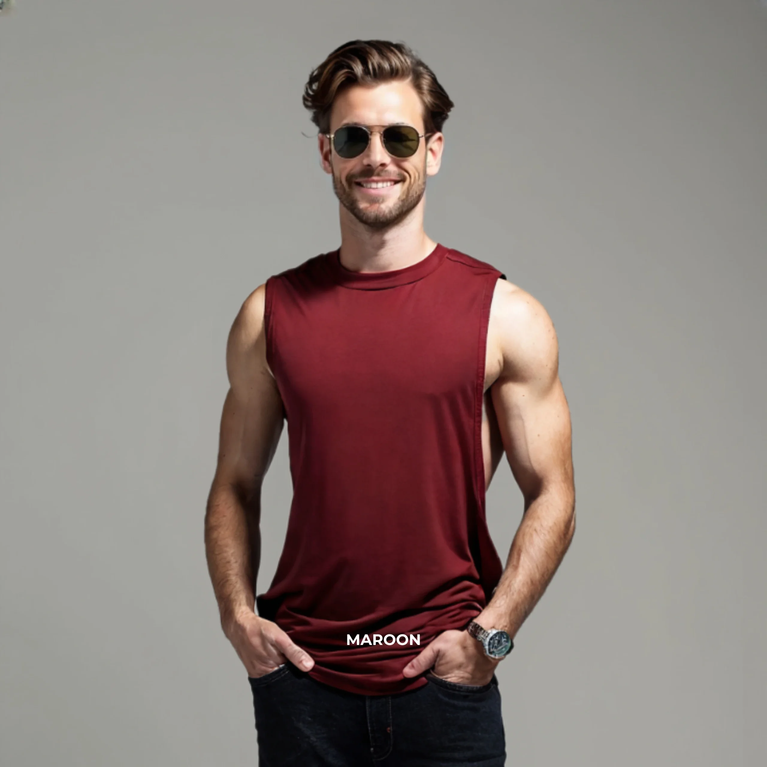 Long Arm Hole Top Tank - Image 22