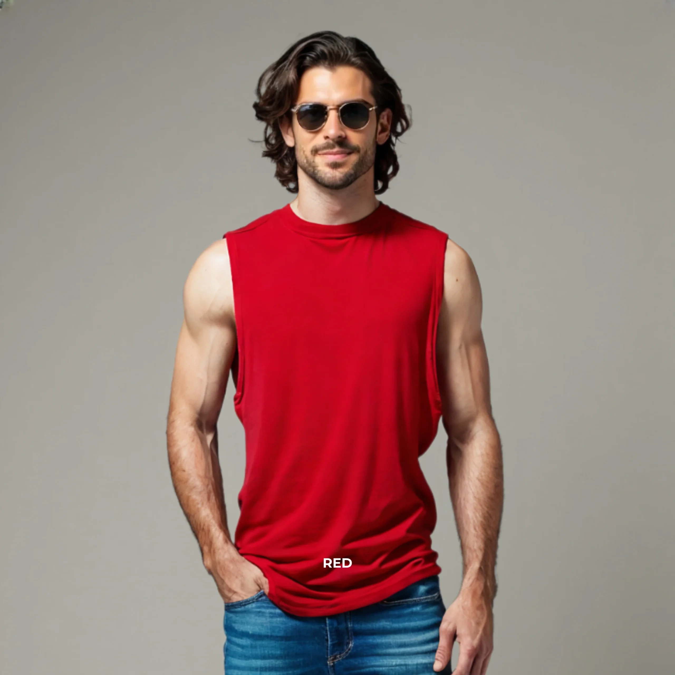 Long Arm Hole Top Tank - Image 23