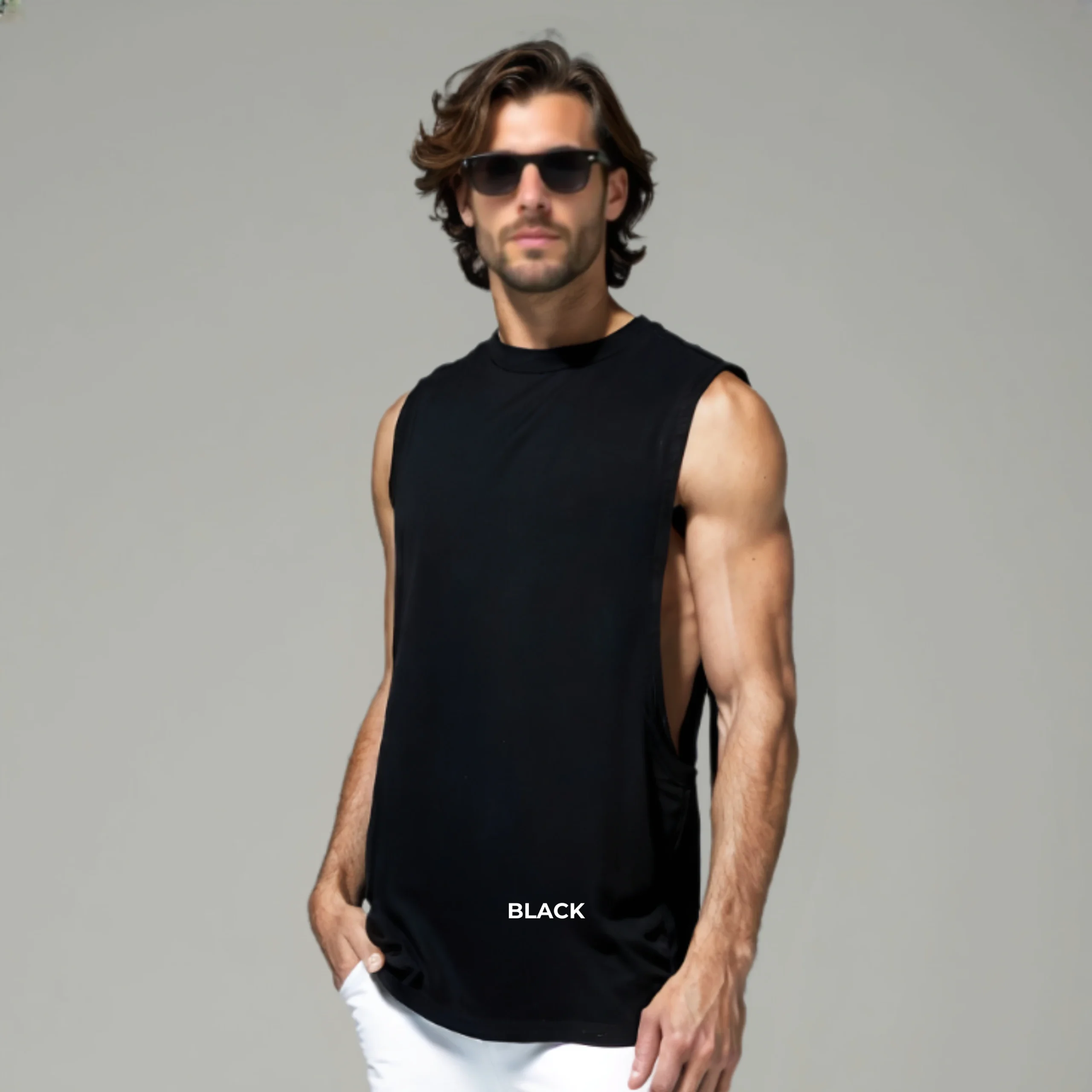 Long Arm Hole Top Tank - Image 24