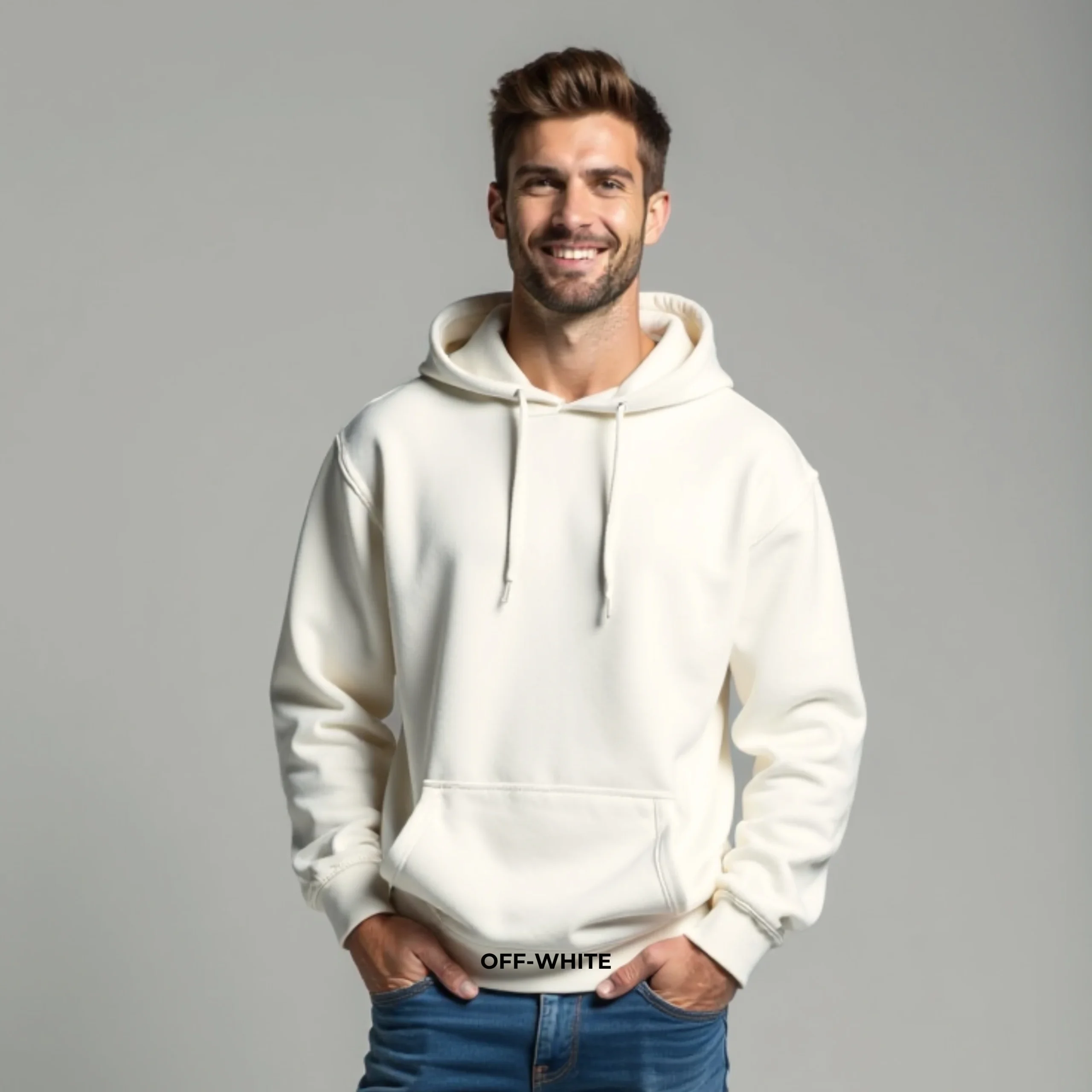 Fleece oversized pullover hoodies - Image 6