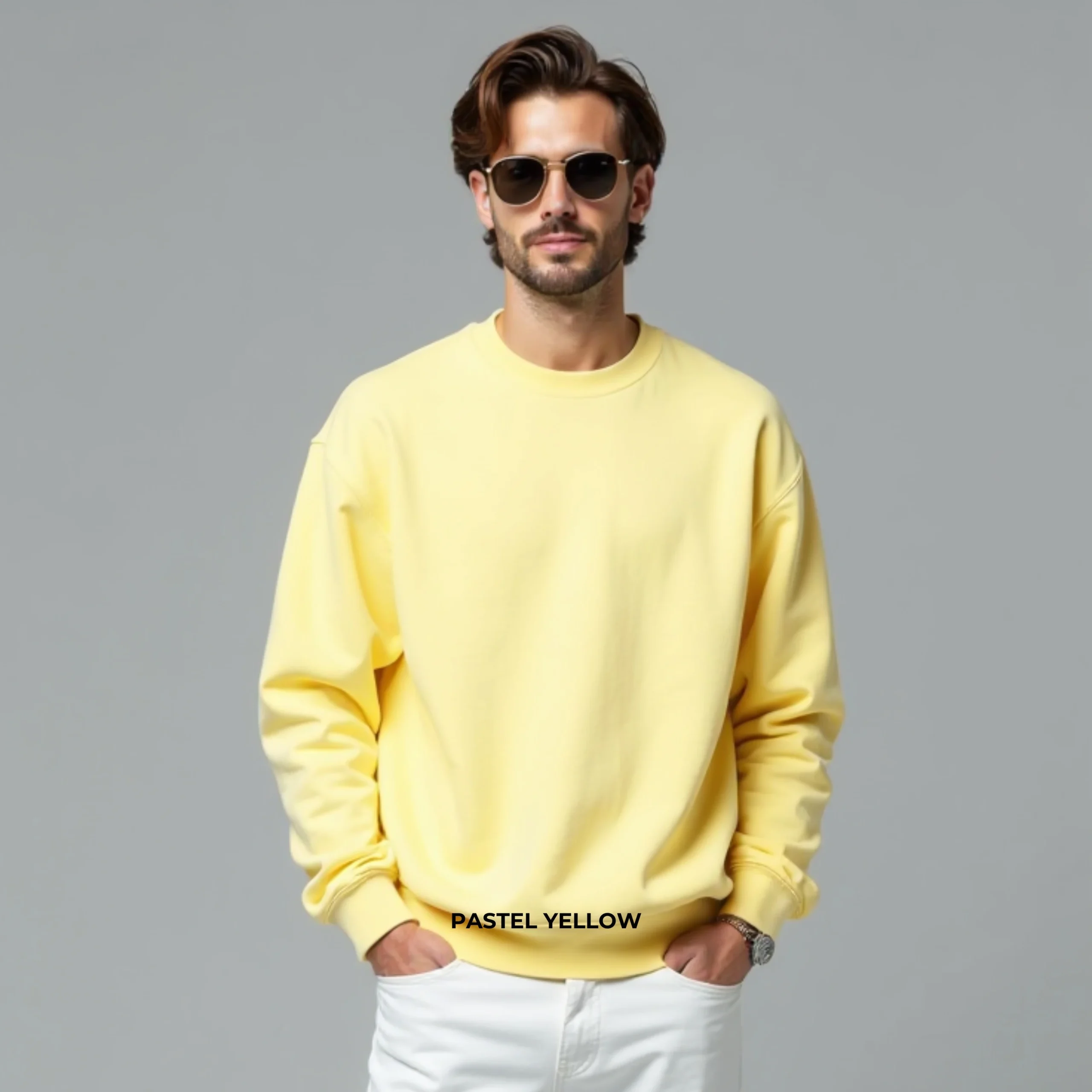 Oversized Fleece Sweat Shirt - Image 4