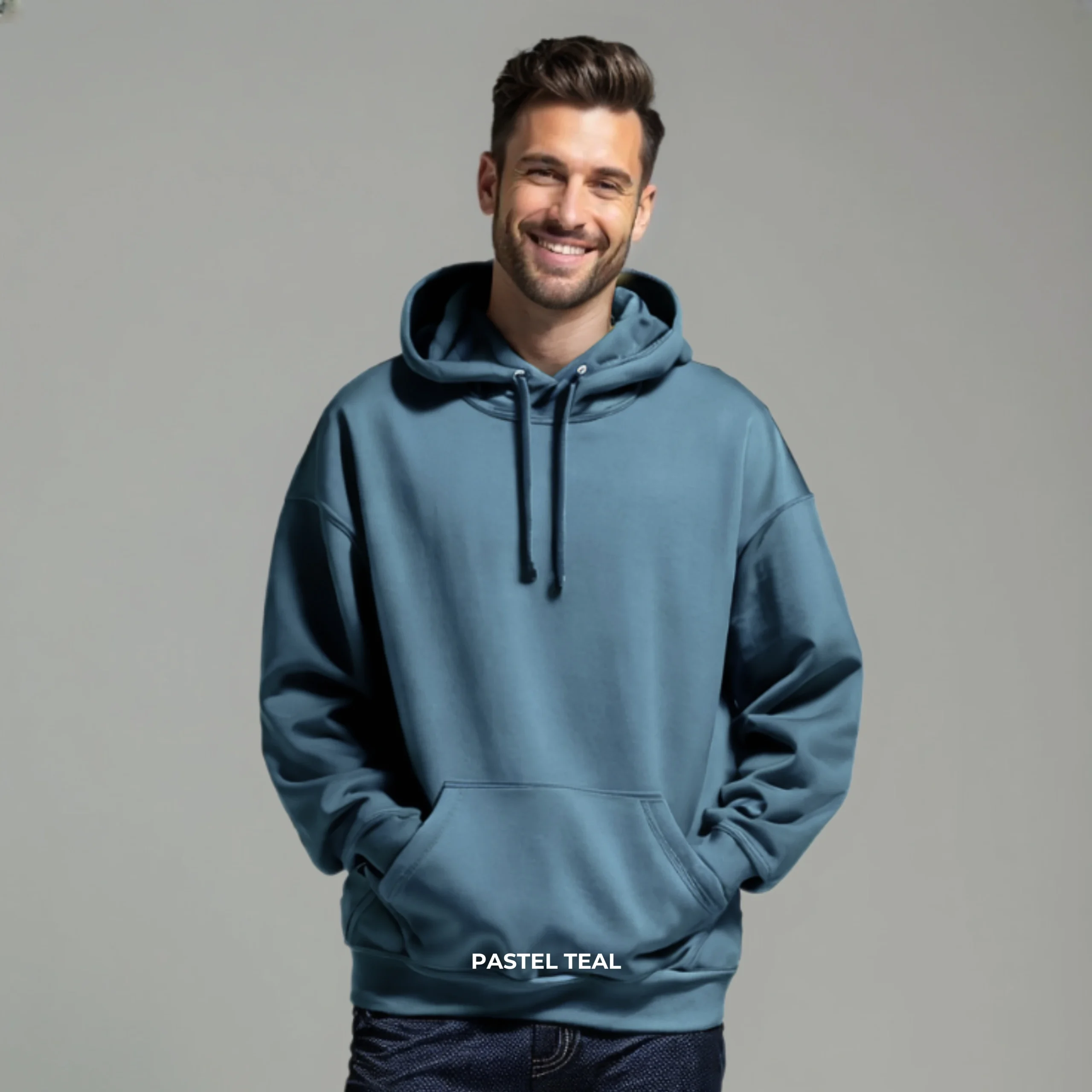 Fleece oversized pullover hoodies - Image 5