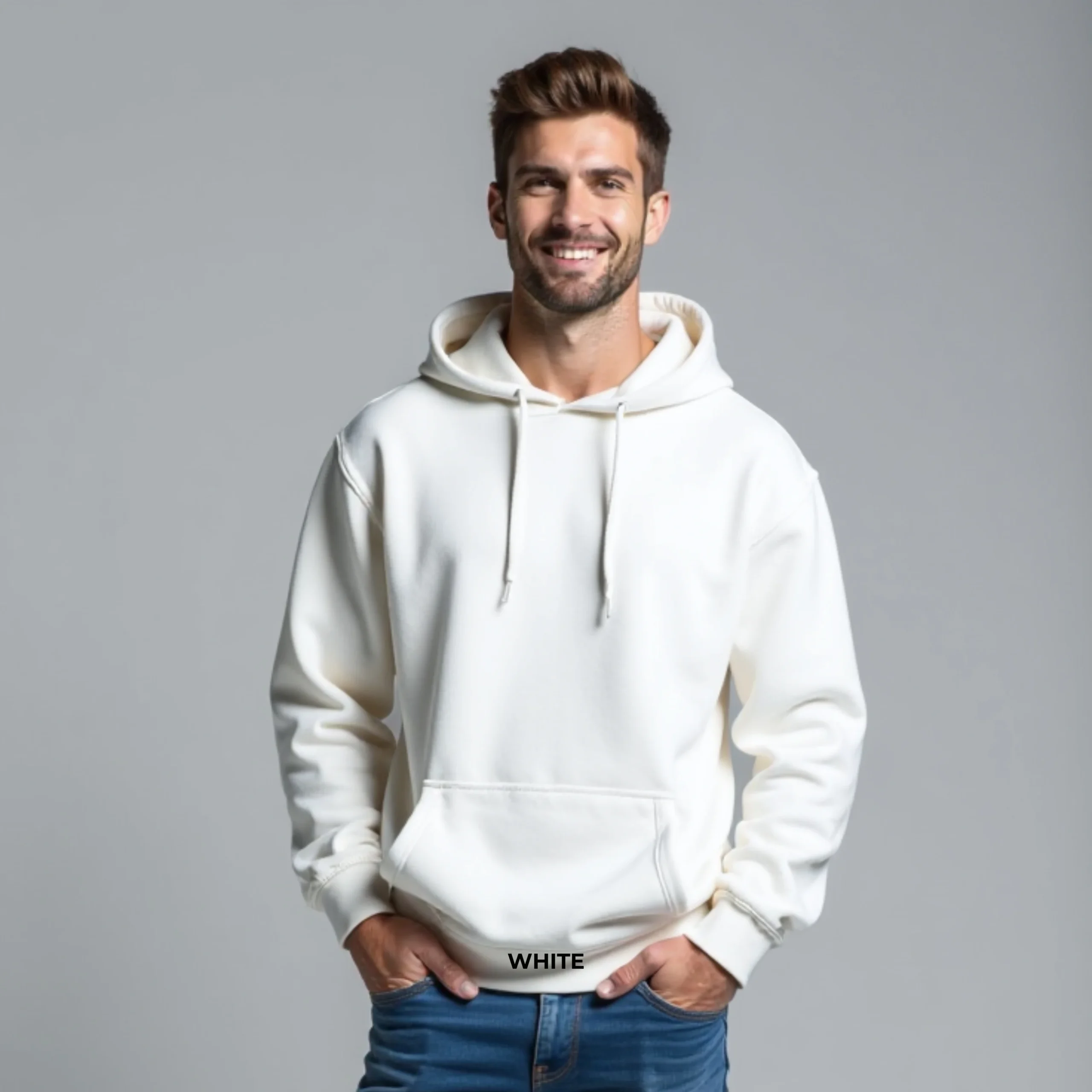 Fleece oversized pullover hoodies - Image 9