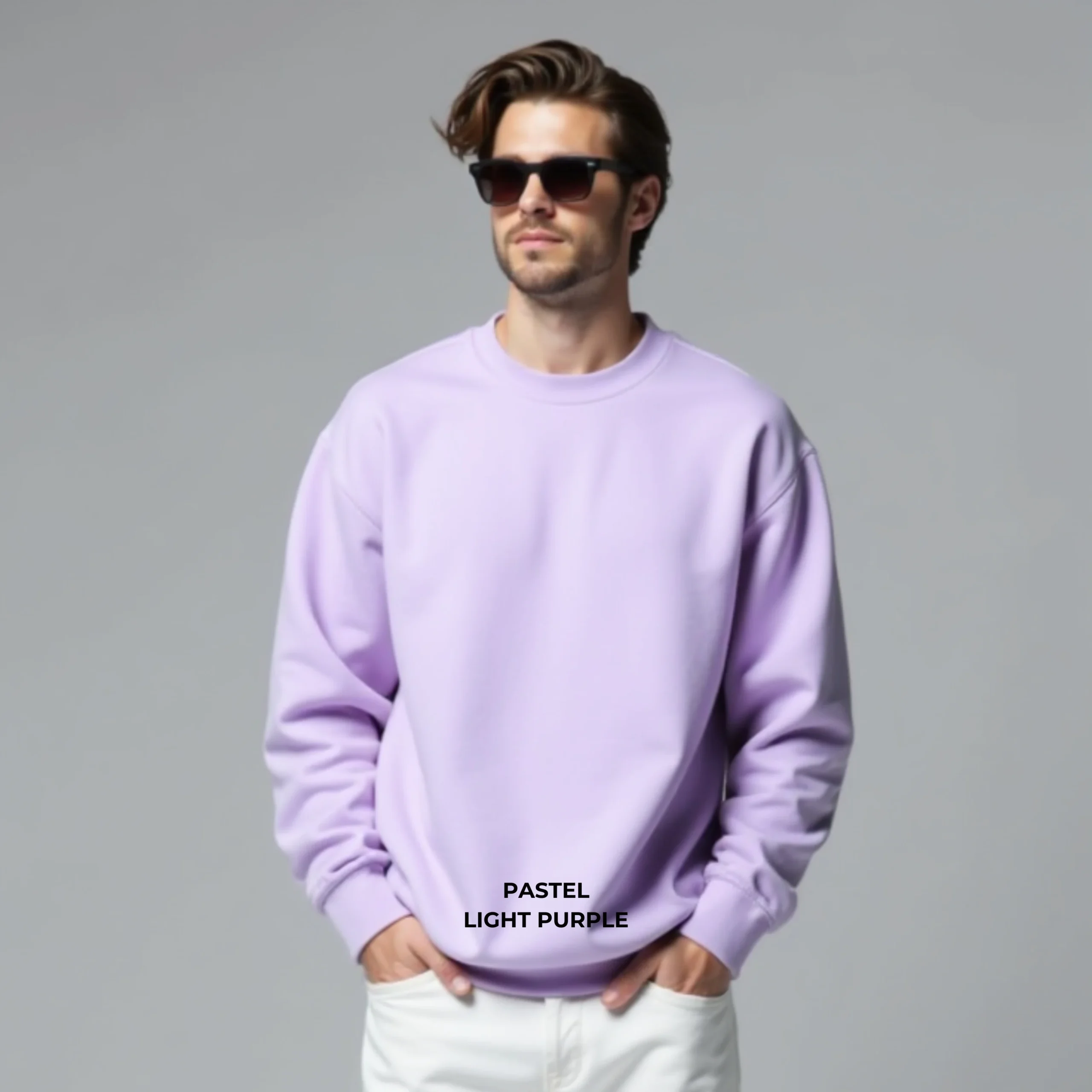 Oversized Fleece Sweat Shirt - Image 6