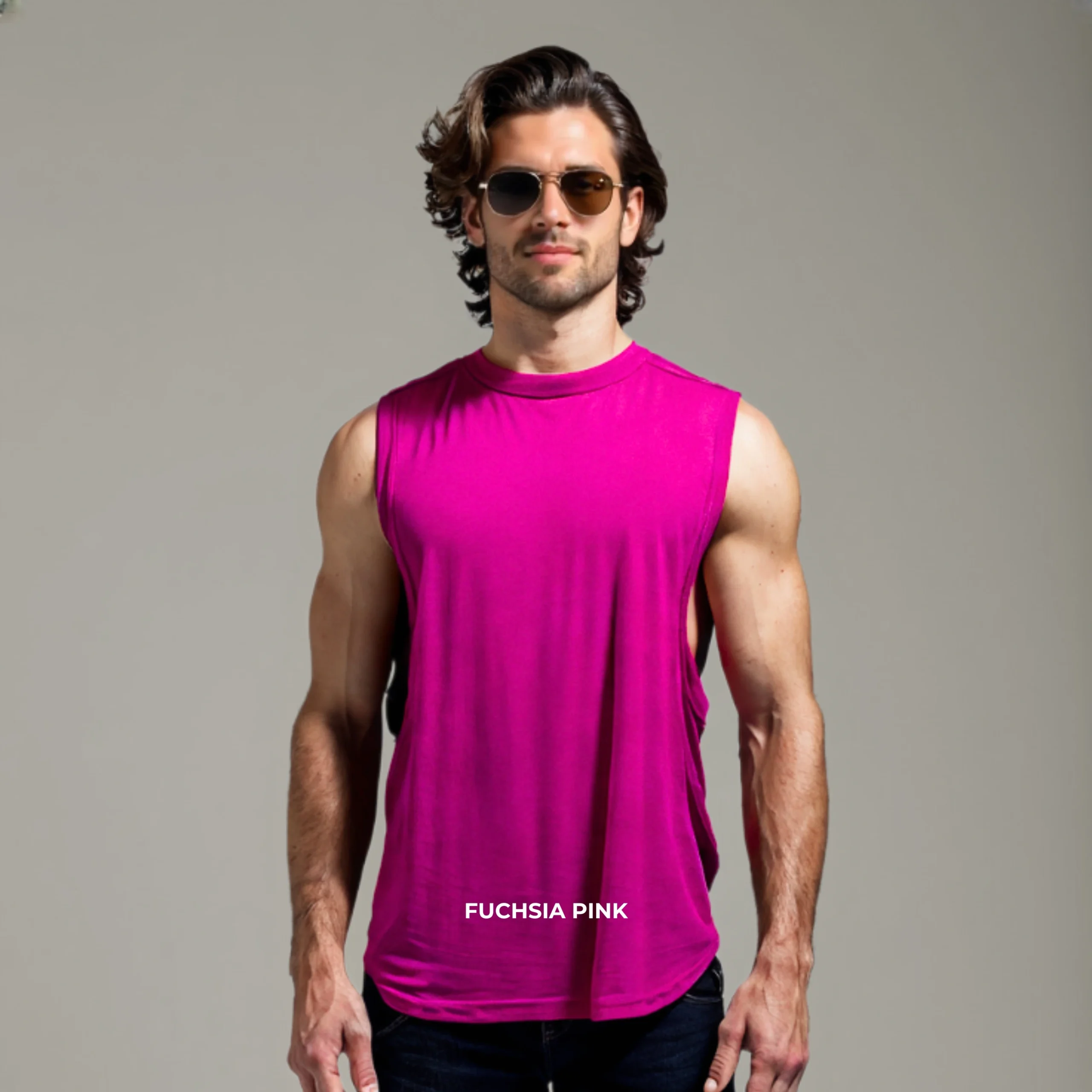 Long Arm Hole Top Tank - Image 8