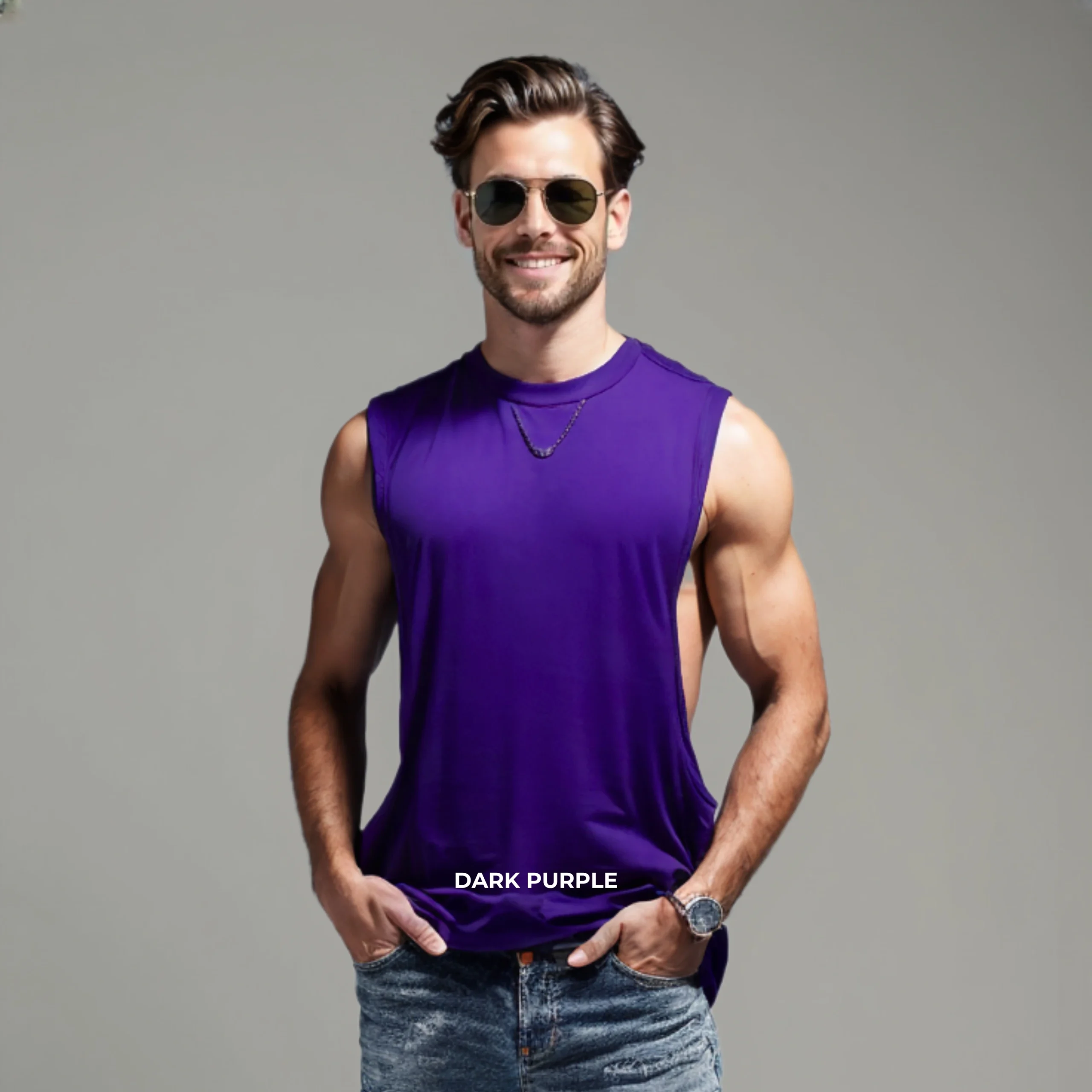 Long Arm Hole Top Tank - Image 9