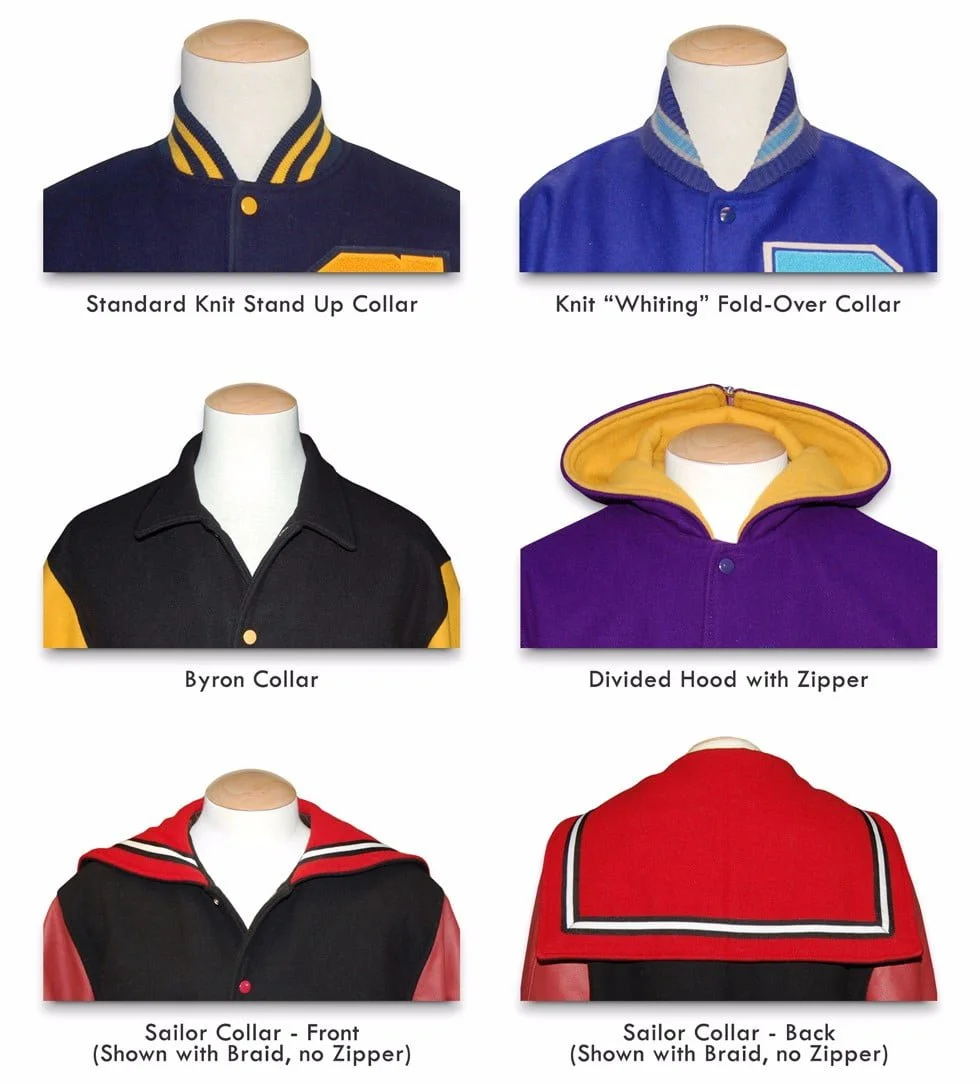 Leather Sleeve Varsity Jacket - Image 2